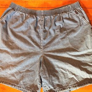 Vintage Chic Denim Shorts